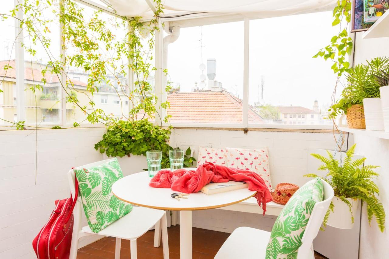 מילאנו Duomo Views, Light, Jungle-Inspired Studio With Terrace מראה חיצוני תמונה